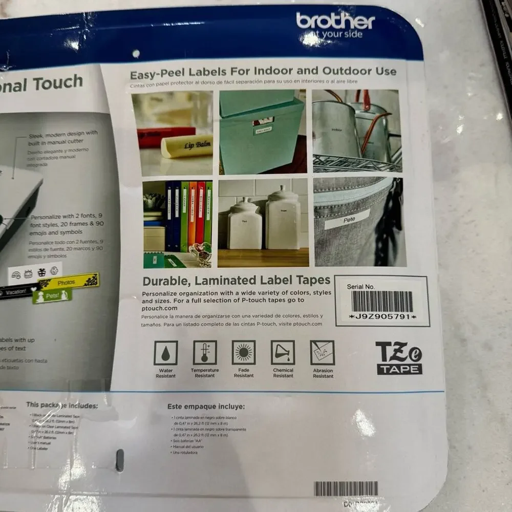 Brother P-touch label maker kit PT-2040C NEW